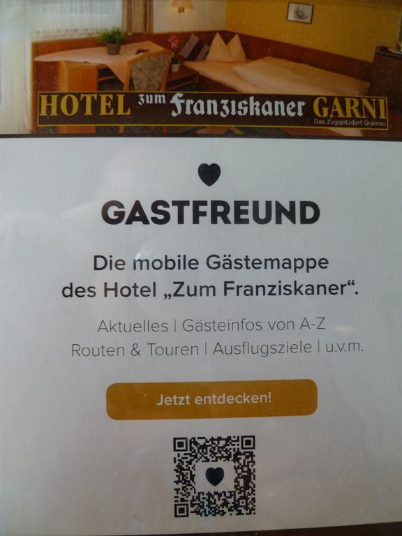 Zum Franziskaner Grainau Exterior foto